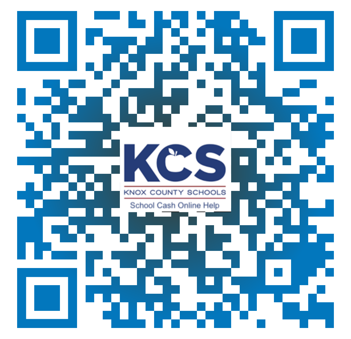  School Cash Online QR Code